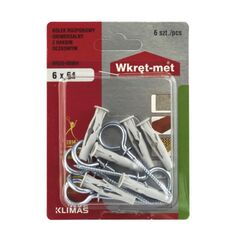 Dowel Wkret-met BRUO-06064 6pcs
