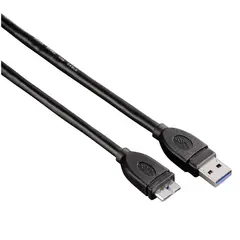 კაბელი micro USB Hama შავი 1.8 მ 124420
