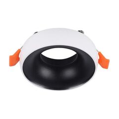 Lamp point V-TAC GU10 white black 6694