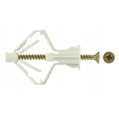 Plasterboard plug with screw Wkret-met BGK10 10x50 mm 7 pcs