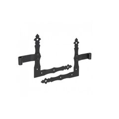 Петля угловая ZNO 250/10 Domax250x200x3,0 L+R черный