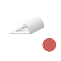 გარე კუთხე ფილის Salag PVC 9/2500 მმ წითელი