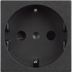 როზეტი Bticino bt-RG4141 2P+E 2 შავი