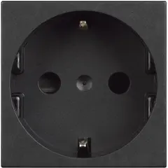 Розетка Bticino bt-RG4141 2P+E 2 черная