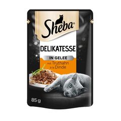 Food jelly for cat Sheba turkey 85gr