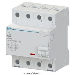 დენის დაცვის მოწყობილობა OEZ 4P 25A
