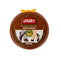 Паста для полировки кожи Smart 50мл коричневая