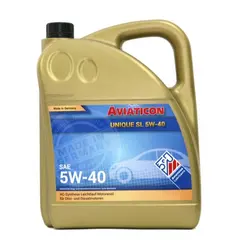 ძრავის ზეთი Finke AVIATICON Unique SL 5W-40 5 ლ