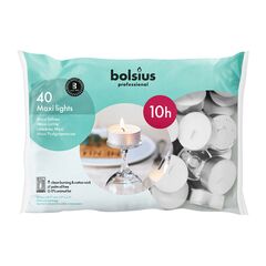 Cвечи Bolsius 10 часов 40 шт