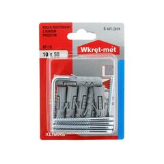 Dowel with hook 90° Wkret-met BP-10 10x50/60 mm 6 pcs