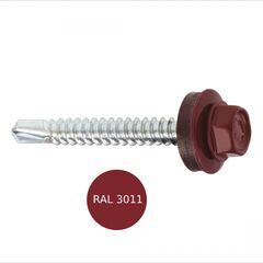 სახურავის ჭანჭიკი Wkret-met WF-48025-RAL 3011 250ც