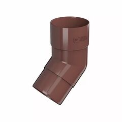 მუხლის მილის Technonicol 125/82 PVC 135° ყავისფერი