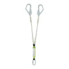 Double hook twisted rope with absorbent VIRAJ SF-FRL-3501 12 mm, 2 m.