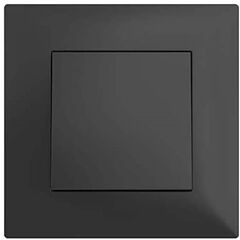 Switch without frame LEGRAND black 1 key