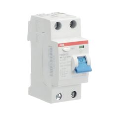 დამცავი გამორთვის მოწყობილობა ABB 230 V AC 16 A 10 kA 10 mA 2 P Type A