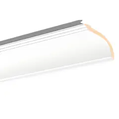 Плинтус из пенополистирола NMC LX-125 2000x90x45 мм