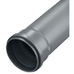 Труба внутренней канализации Hakan  50X2000 PP HT S20 GREY