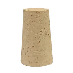 Cork conical agglomerated 45x30/22 mm 3 pcs
