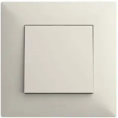 Switch pass-through without frame LEGRAND 1 key Ivory