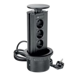 Extension tower GTV 3x1.5m SCHUCKO Ø100 black
