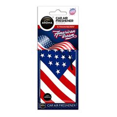 Ароматизатор Aroma Car Gellulose Flag Strawberry