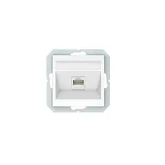 როზეტი VILMA RJ45 10A ჩარჩოს გარეშე
