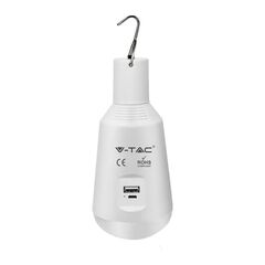 LED Lamp with emergency function and solar panel V-TAC 2857 7W E27