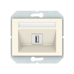Розетка Vilma Express XP 500 USB ww 1 местная слоновая кость