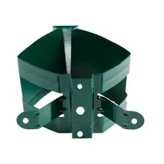 Square downpipe holder 0.50x80x365 green