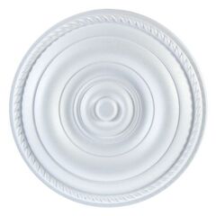 Polystorol foam ceiling rosette Solid C307/30 30 cm