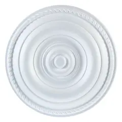 Polystorol foam ceiling rosette Solid C307/30 30 cm