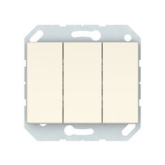 ჩამრთველი ჩარჩოს გარეშე Vilma P510-030-02 iv 3 კლავიშიანი სპილოს ძვლისფერი