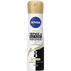 Дезодорант-спрей Nivea Black and white invisible smooth silk 150 мл