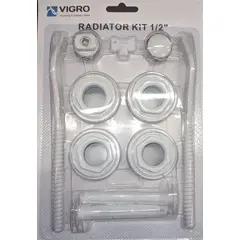 რადიატორის კომპლექტი  VIRGO SD 1"X1/2"(9*170) XF73852A