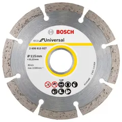 Diamond blade Bosch ECO Universal 115х22.23 mm