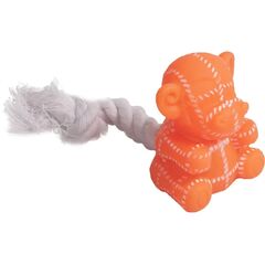 Игрушка для собак живот с веревкой Flamingo