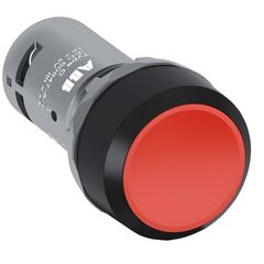 ღილაკი ABB ფიქსაციის გარეშე  წითელი 22 mm 2NC