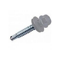 თვითმჭრელი ბურღი Koelner 4,8x35 ხე საყელურით EPDM RAL 20 ც B-OD-48035T9006