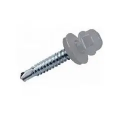 თვითმჭრელი ბურღი Koelner 4,8x35 ხე საყელურით EPDM RAL 20 ც B-OD-48035T9006