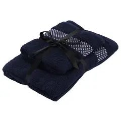 Towel set Ardesto ART2557IN 100%cotton 2pcs blue
