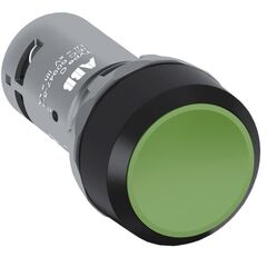 Кнопка ABB зеленая 22mm 1NO