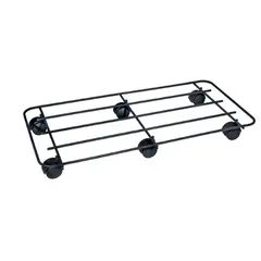 Подставка для цветов на колесиках Metallurgica Buzzi Pot mover Universal Rectangular 75X33 см