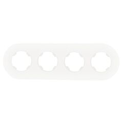 Frame round DPM Soul SEU5004W 4 sectional white