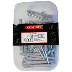 Dowel - countersunk nail Koelner 25 pcs 8x80 mm B-SL-08L080 box