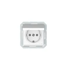 Socket VILMA 1 10A with grounding without frame