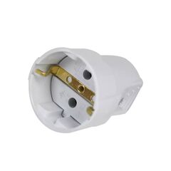 სადენის როზეტი Almera 1 დამიწებით 16A 250V
