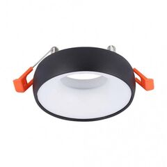 Lamp point V-TAC GU10 black white 6695