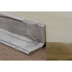 Corner decorative universal Super Profil 0354 SM mini 2800x54x3 мм pecan
