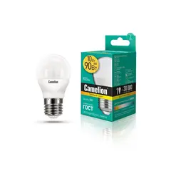Светодиодная лампа Camelion 10W G45 Е27 3000K