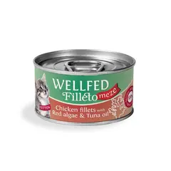 კატის საკვები Pet Interest Wellfed Filleto Meze Kitten Chicken 70 გ